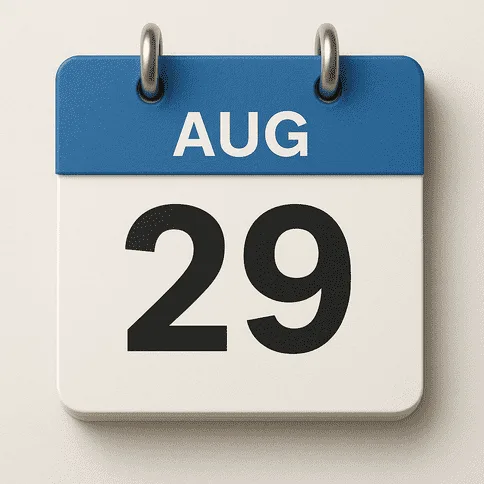 Mid Term Registration: Aug 29, 2025