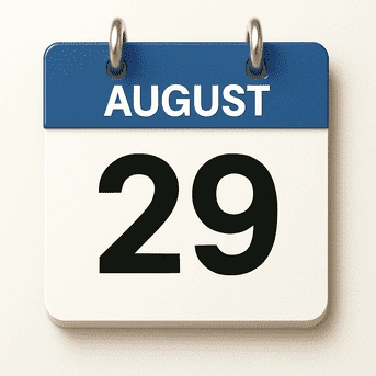 Mid Term Registration: Aug 29, 2025