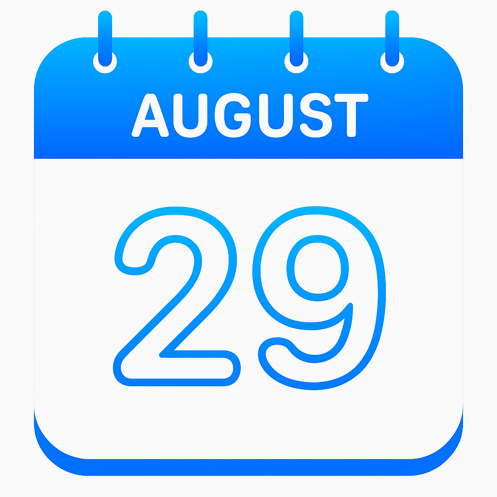 Mid Term Registration: August 29, 2025